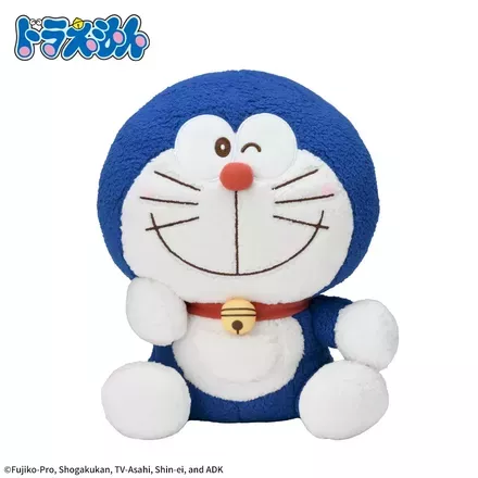 ドラえもん　赤いほっぺ　Lぬいぐるみ　シックカラーVer.