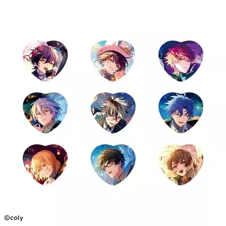 『魔法使いの約束』　ハート型缶バッジVol.2