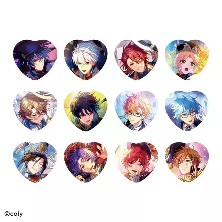 『魔法使いの約束』　ハート型缶バッジVol.1