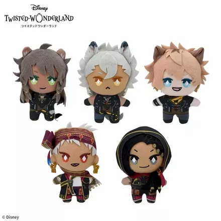 ディズニー ツイステッドワンダーランド　寮服マスコット ～サバナクロー寮＆スカラビア寮～