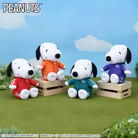 SNOOPY™　ぬいぐるみ　カラフルジャージ