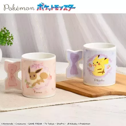 ポケットモンスター　プラチナムザッカ リボンマグカップ