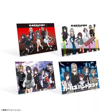 ガールズバンドクライ　ビジュアルボード