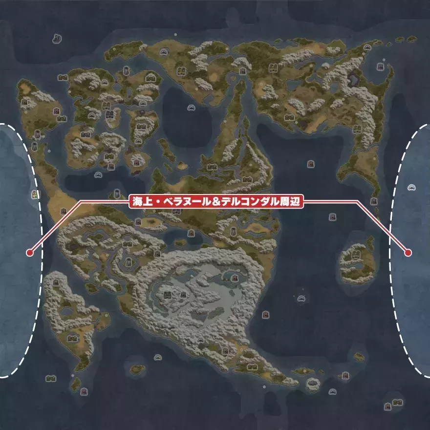 海上・ベラヌール＆デルコンダル周辺の場所画像