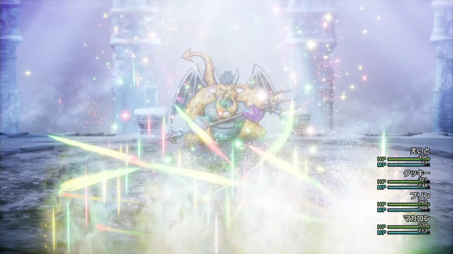 妖精たちのポルカ・マジックバリア・フバーハ維持で耐久万全