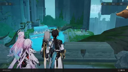 目標に沿って奥へ進む