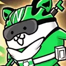 にゃんこグリーン