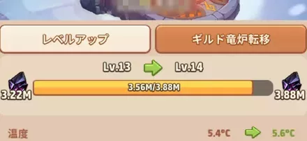 ギルド竜炉に寄付