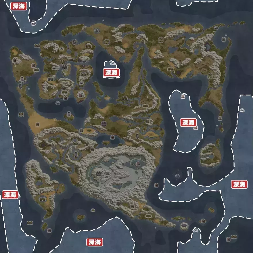 深海の場所画像