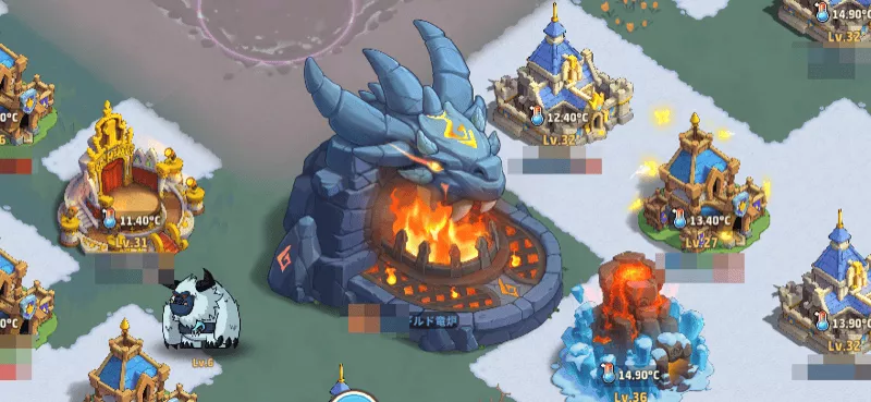 世界マップギルド竜炉