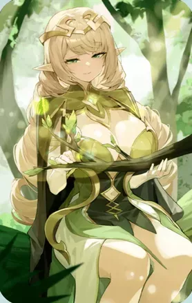 目覚めた葉の画像