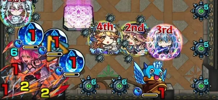 敵を攻撃する際は弱点を攻撃