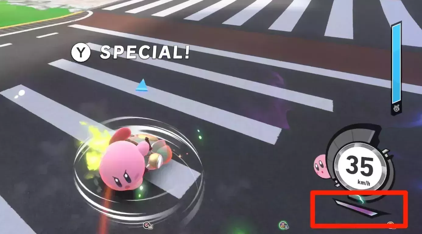 ゲージが減っていく