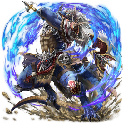 オセロニアの［鋼鱗の暴風］ガイアスの画像