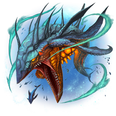 オセロニアの［変様の鯨竜］ヴェリューダの画像