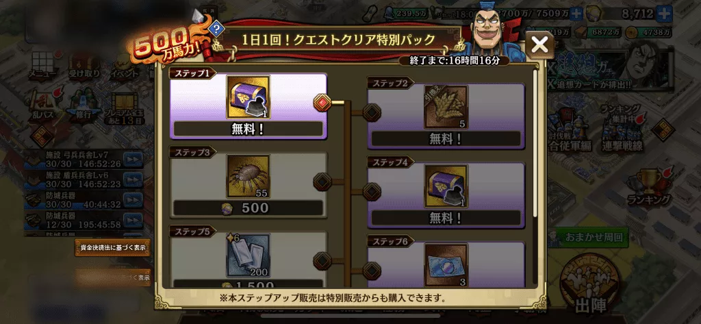 ステップアップ販売