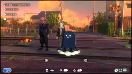 記念写真を撮る