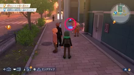 5商店街に着くとクリア