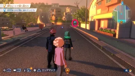 6目的地に連れて行くとクリア