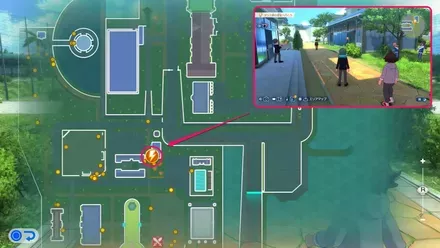 ダンス部の部室へ向かう