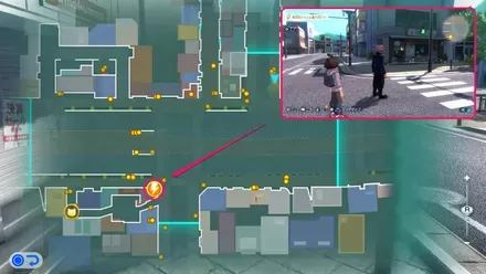 うどん屋へ向かう