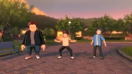 8チンピラとのバトル