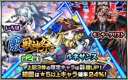 激獣神祭第2弾ガチャシミュレーターのサムネイル