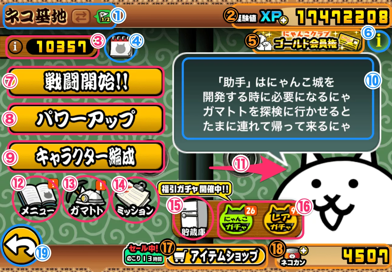 ネコ基地_番号割り振り