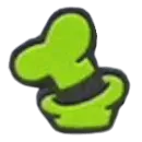 グーフィー＋のワッペン