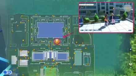 ベンチへ向かう