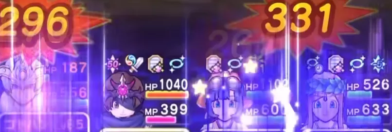 コメットスライムの混乱