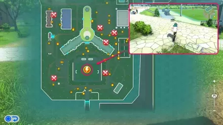 校庭グラウンドへ向かう