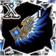 青水晶の羽飾りの画像