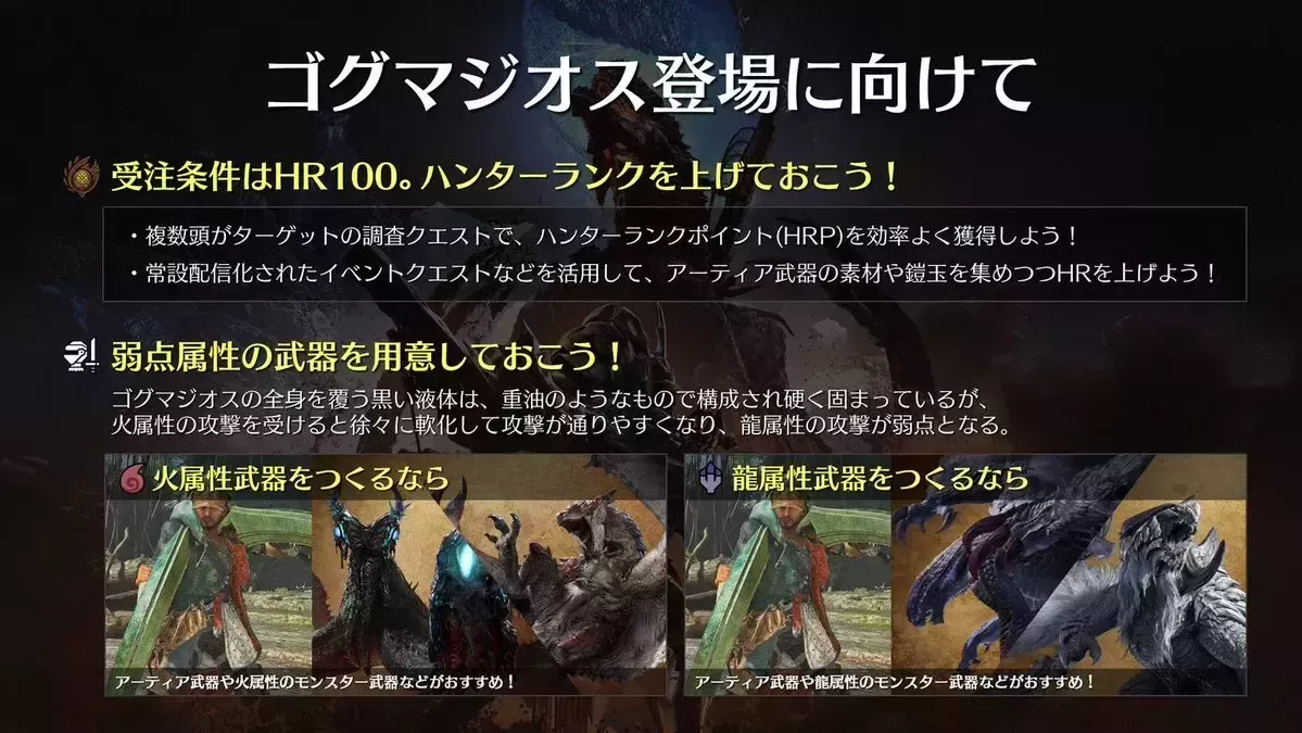 ゴグマジオス対策