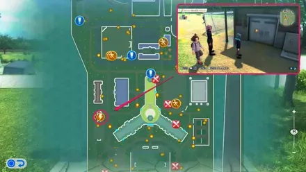 サッカー部の部室へ移動