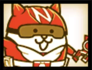 レッドにゃんこの画像