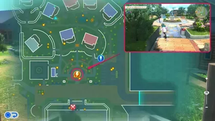 円堂 守の銅像前に行く