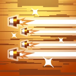 レンズを発射します。