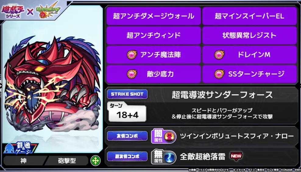 遊戯獣神化の性能