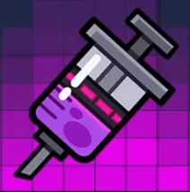 半分入ったアドレナリン画像