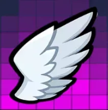 真っ白な翼画像