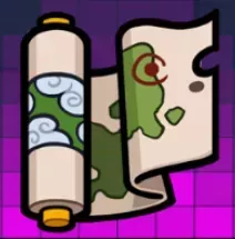 霧の宝物地図画像