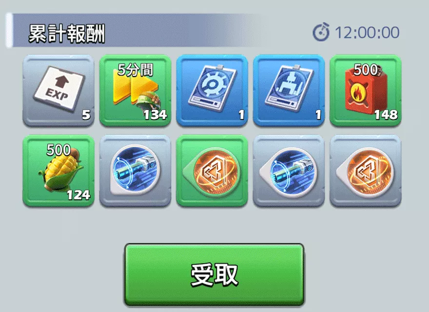 未知なる世界へ_累計報酬