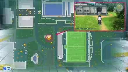 旧部室へ向かう