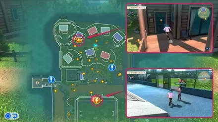 練習の様子を見に行く