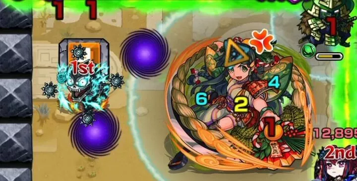 敵の弱点を攻撃する