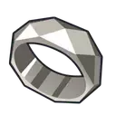 メタルの指輪画像