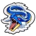 ドラゴンのシール画像