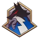 エンブレム『黒狼』画像