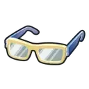 天のメガネ画像